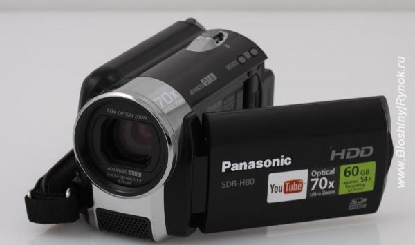 продам видеокамеру Panasonic SDR-H80. Россия, Читинская область,  Чита