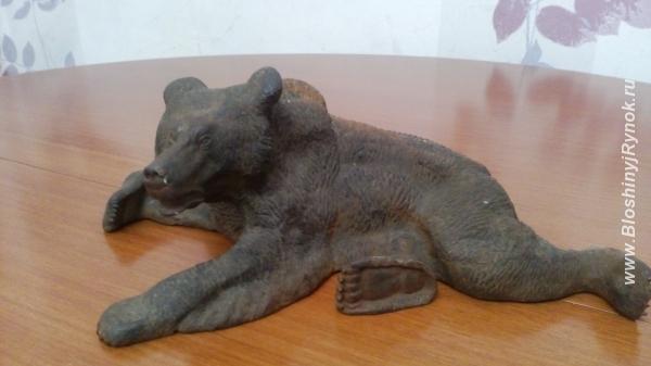 каслинское литьё медведица 1921 г.. Россия, Пензенская область,  Пенза