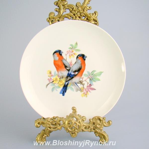 Декоративная тарелка Kaiser, Птички. Россия, Калининградская область,  Калининград