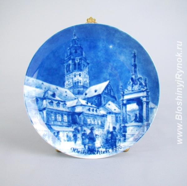 Рождественская тарелка 1996 год. Россия, Калининградская область,  Калининград