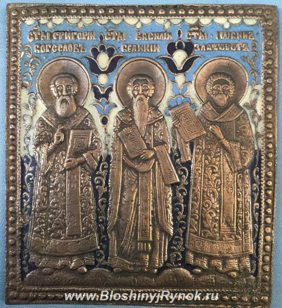 Икона Три святителя. Россия, Москва, Центральный АО