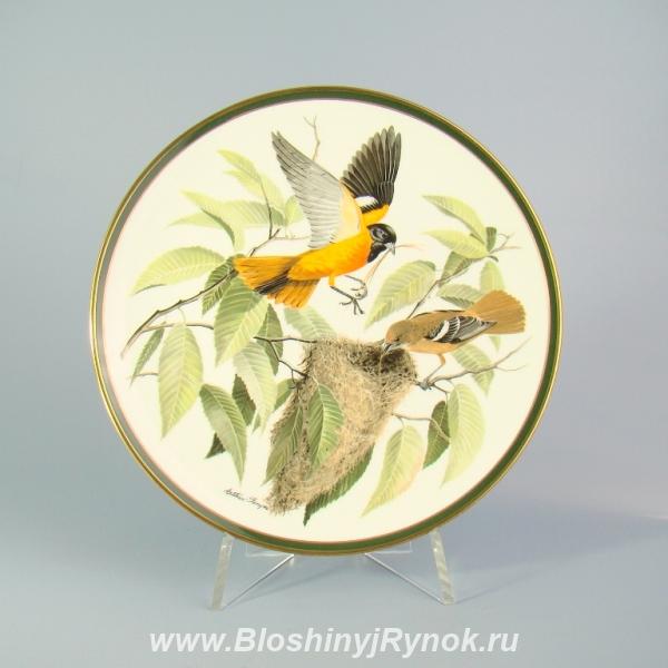 Декоративная тарелка Певчие птицы. Россия, Калининградская область,  Калининград
