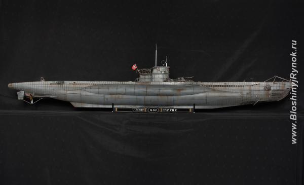 Модель подводной лодки U-Boot U-69. Масштаб 1 72. Rewll.. Россия, Оренбургская область,  Оренбург