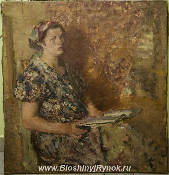 Женский портрет. н х. Россия, Москва, Центральный АО
