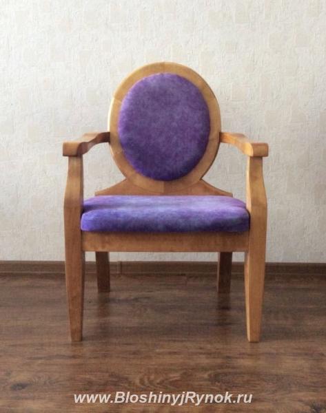 Кресло-стул ручной работы из дерева. Россия, Челябинская область,  Челябинск