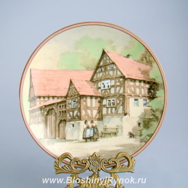 Декоративная тарелка, Bauernhaus in Fronhausen. Россия, Калининградская область,  Калининград