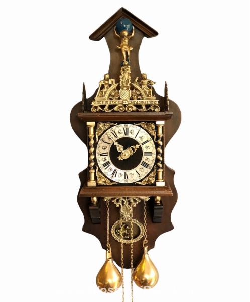 Часы настенные Zaanse Clock, механические, голландские, с боем, дерево .... Россия, Калининградская область,  Калининград
