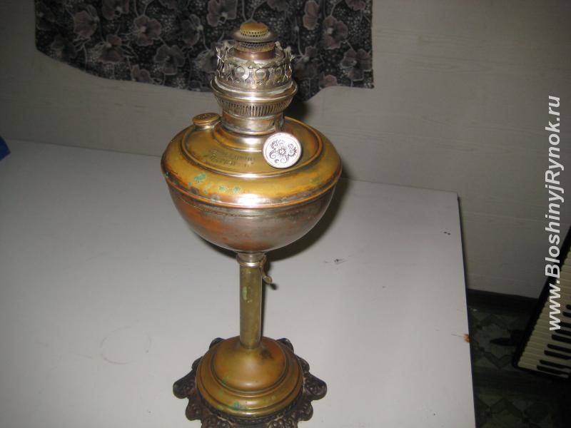 Лампа керосиновая 19 век.. Россия, Саратовская область,  Саратов