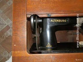 Швейная машинка немецкая 1951 года Альтенбург. Россия, Москва, Южный АО