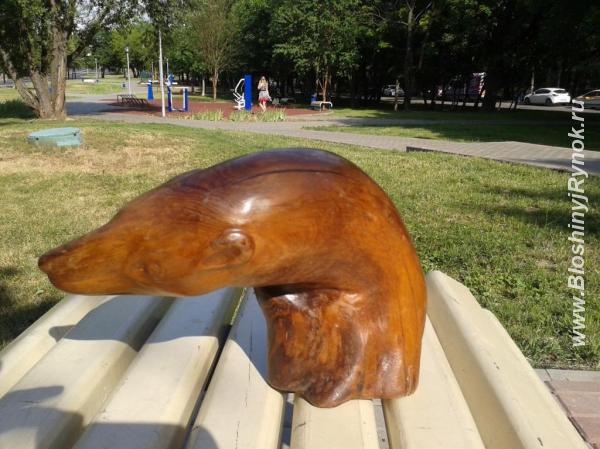 Скульптура деревянная животного. Авторская. Россия, Москва